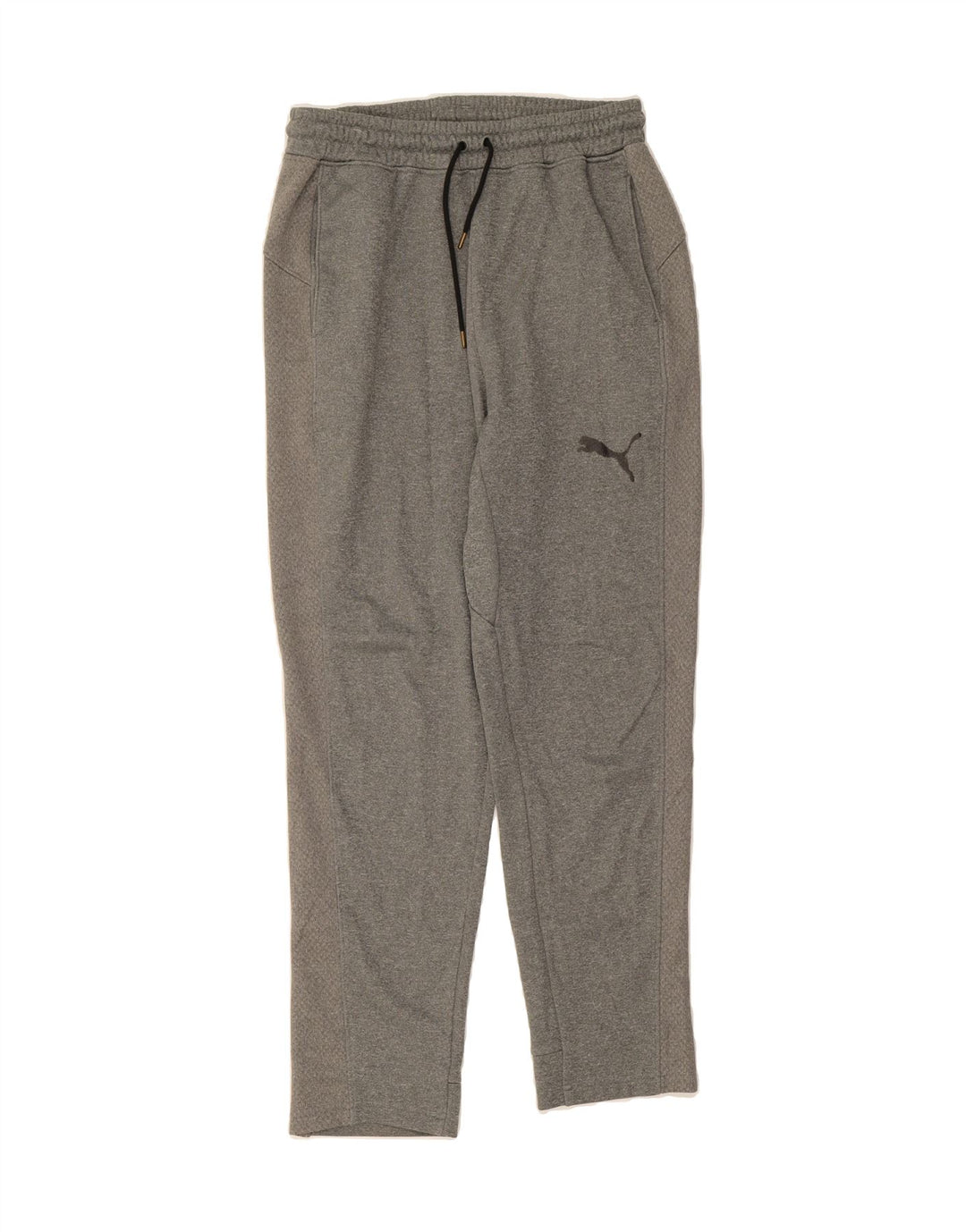 PUMA Boys Tracksuit Trousers 13-14 Years XL Grey Polyester Vintage Puma and Second-Hand Puma from Messina Hembry 