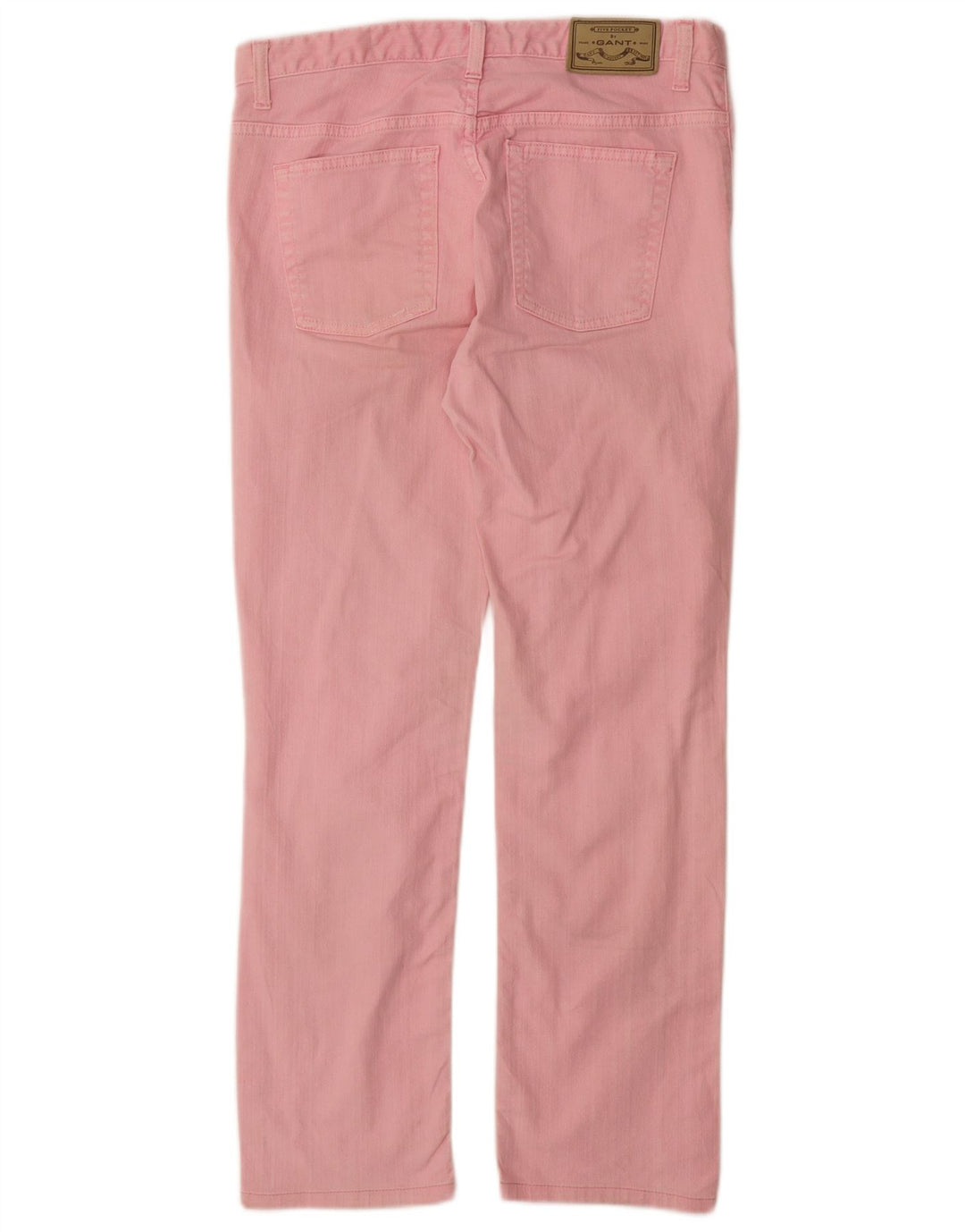GANT Pantalones informales rectos Dawn de corte regular para mujer W29 L32 Algodón rosa