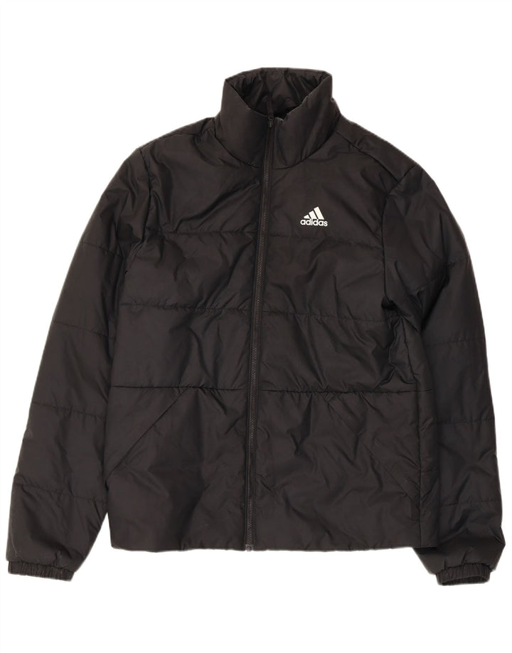 Adidas Chaqueta acolchada para hombre UK 36 Small Negro Poliéster