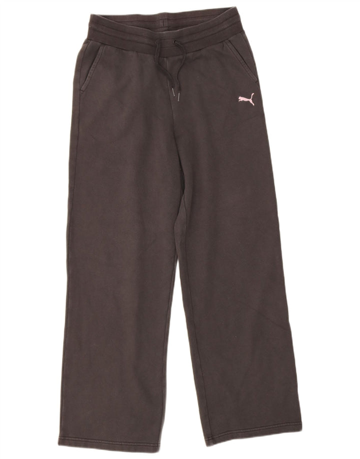 Puma Pantalones de chándal para mujer UK 44 Mediano Negro Algodón