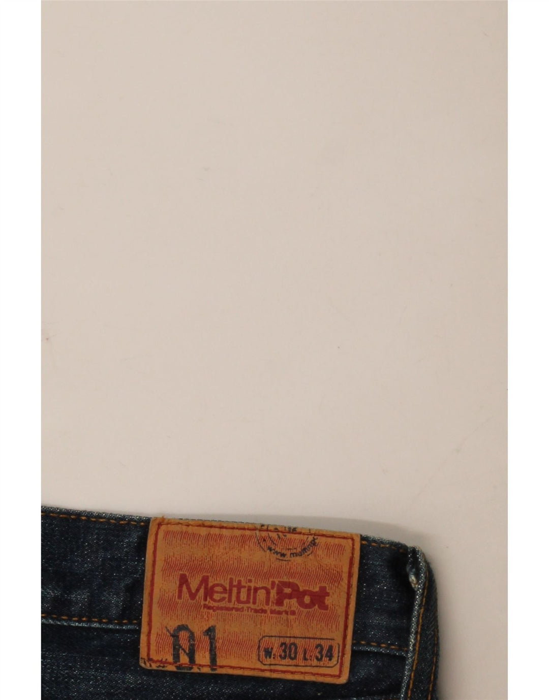 Meltin' Pot Jeans Bootcut para Mujer W30 L31 Algodón Azul