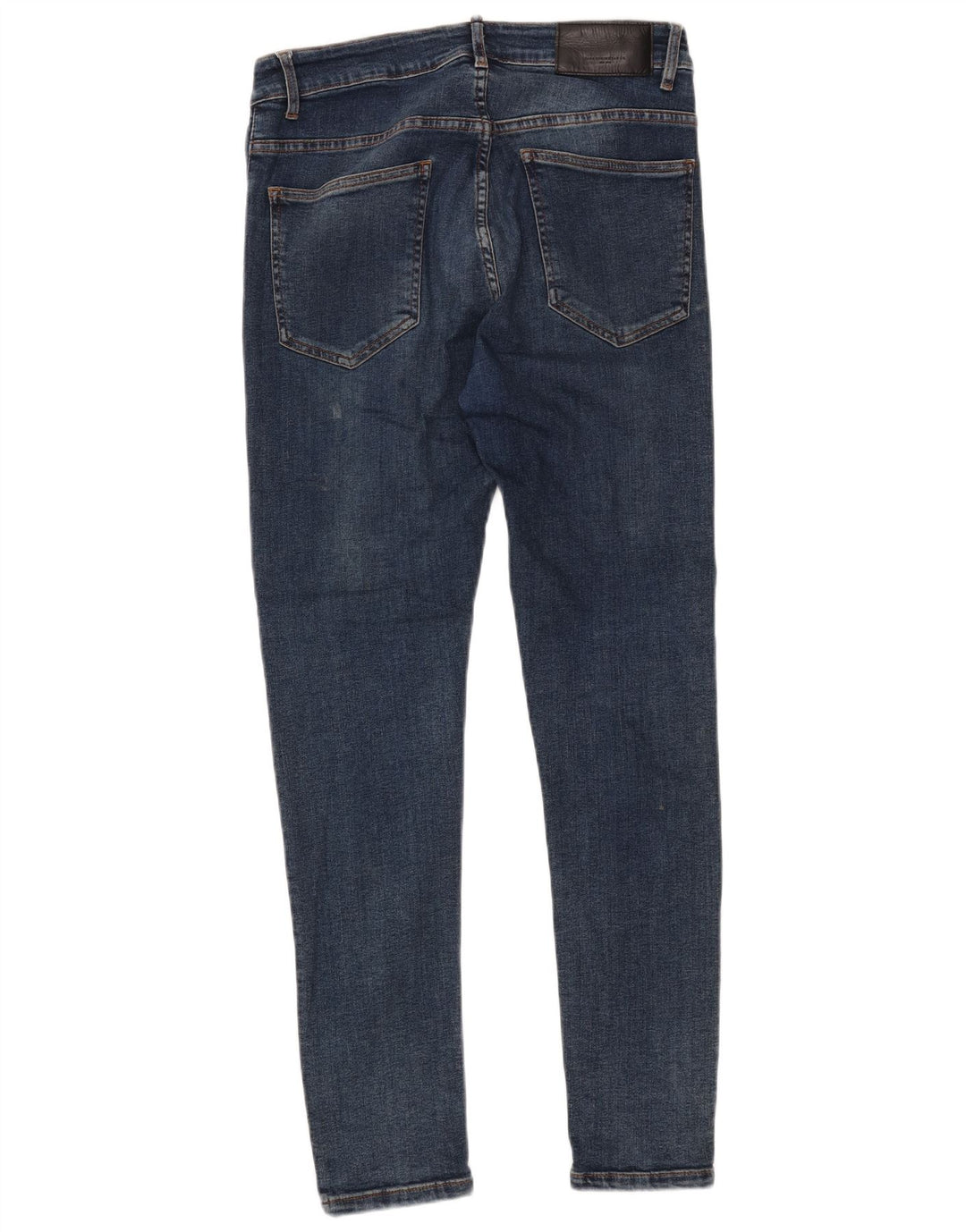 Zara Jeans ajustados para hombre EU 42 Large W32 L30 Azul