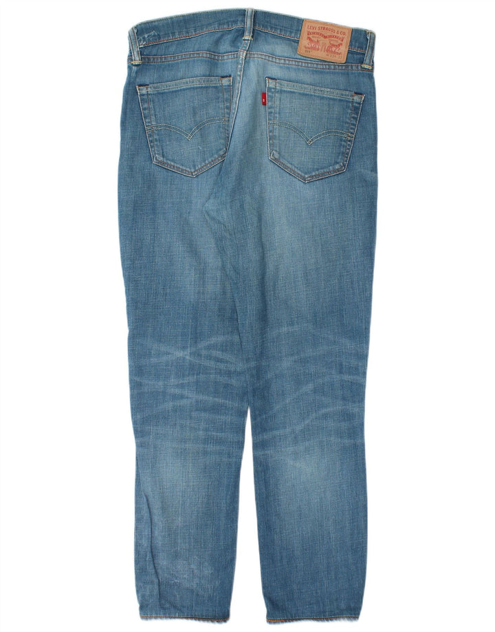 Levi's Hombre 511 Slim Jeans W33 L29 Algodón Azul