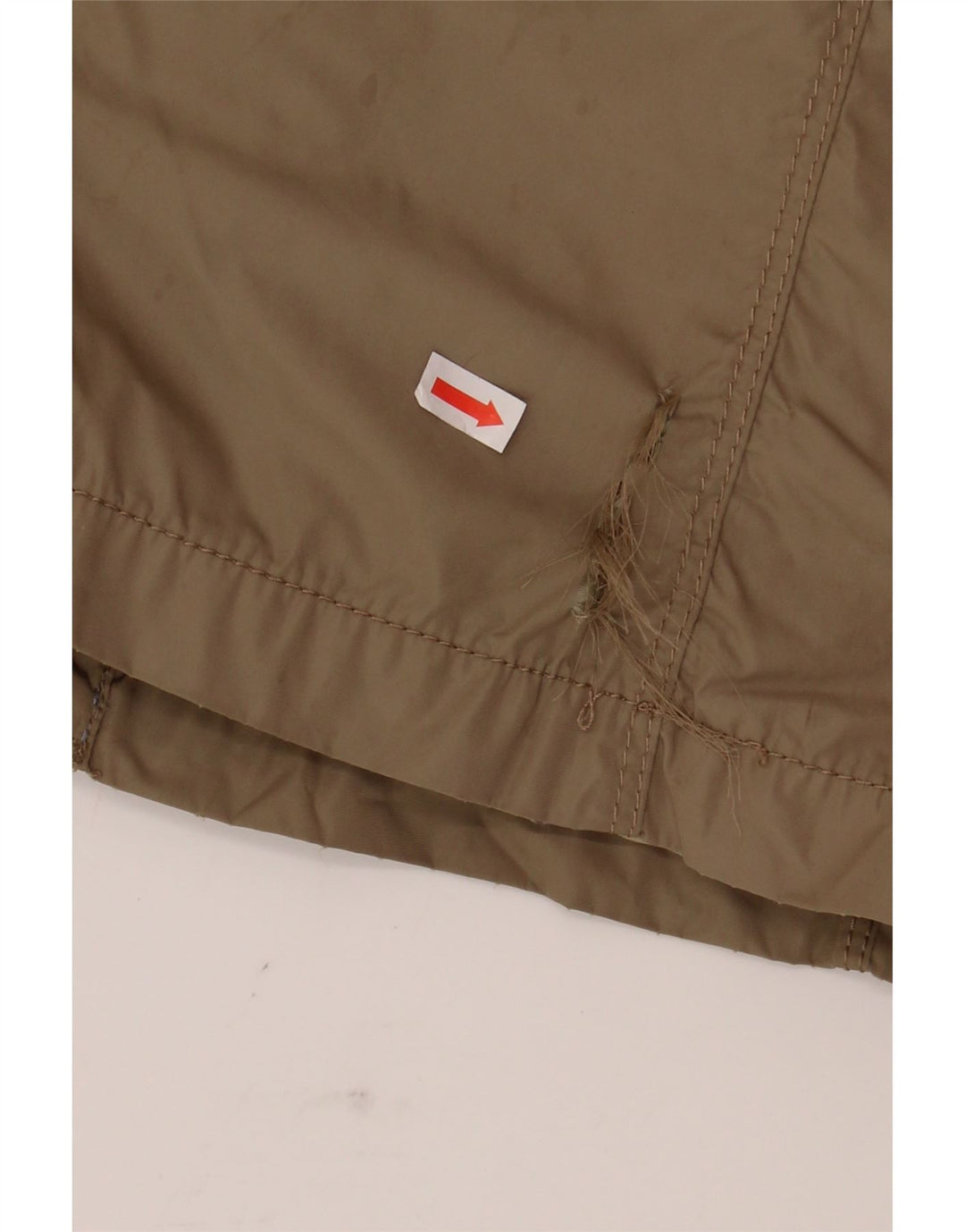 MASSIMO DUTTI Mens Utility Jacket UK 42 XL Brown Nylon Vintage Massimo Dutti and Second-Hand Massimo Dutti from Messina Hembry 