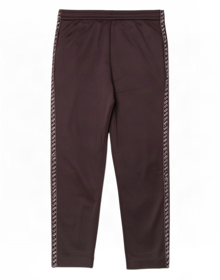 Asics Hombre Pantalones De Chándal Gráfico Grande Gris Colorblock