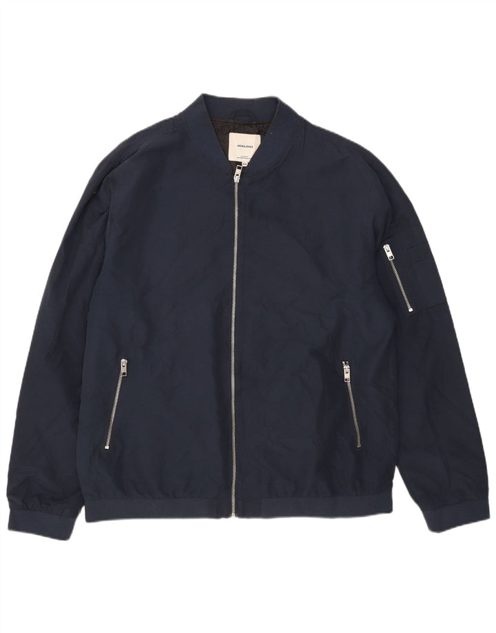 Jack & Jones Chaqueta Bomber para Hombre UK 44 2XL Azul Marino