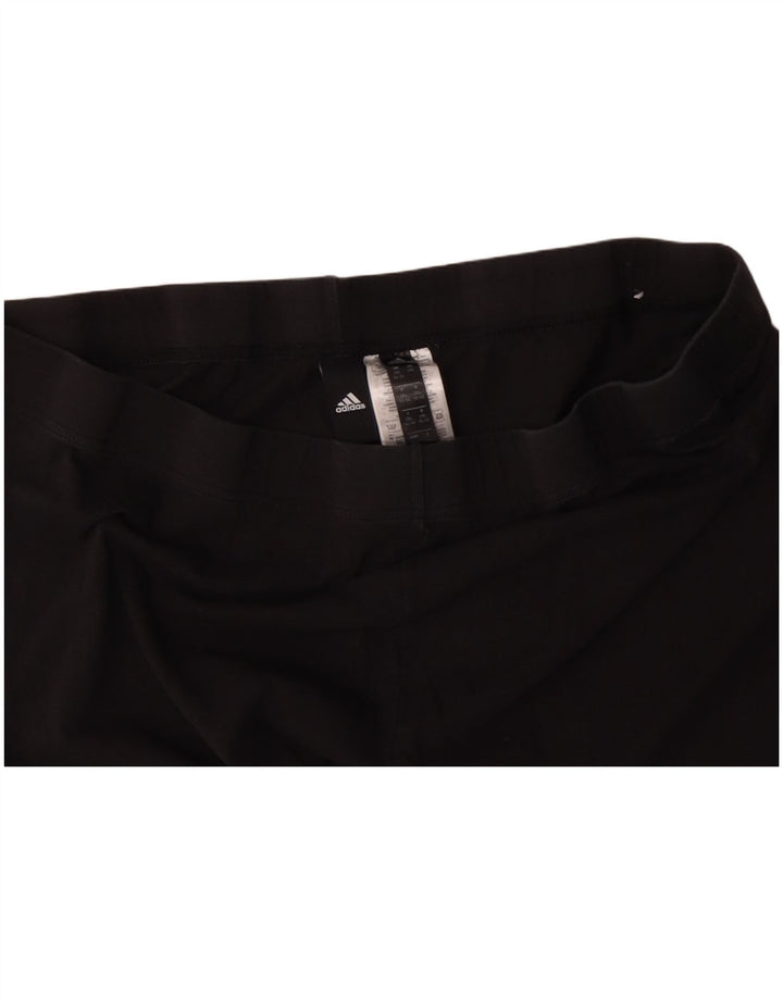 Leggings gráficos ADIDAS para mujer ES 24/26 2XL Algodón negro