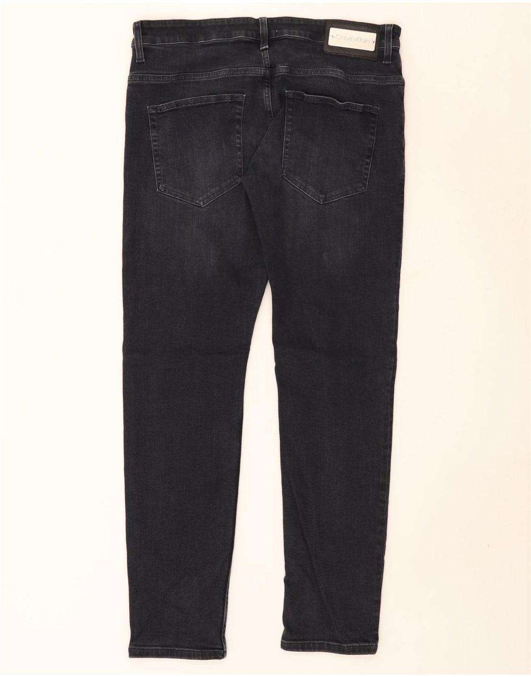 Calvin Klein Jeans ajustados para hombre W33 L32 Algodón negro