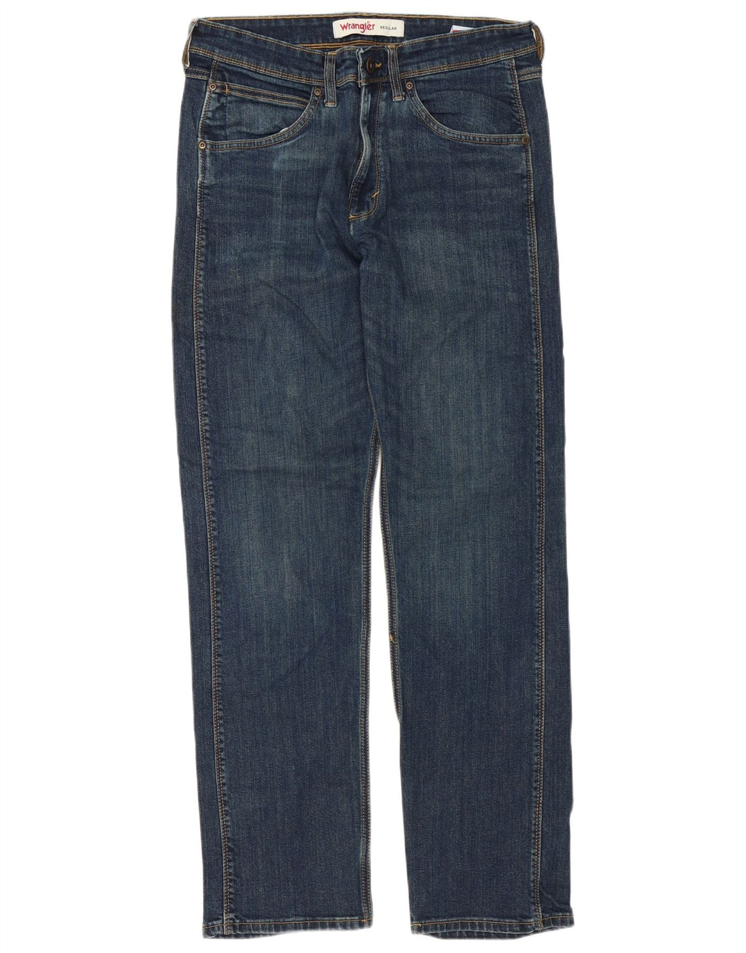 Wrangler Vaqueros Rectos De Corte Regular Para Hombre W30 L30 Algodón Azul