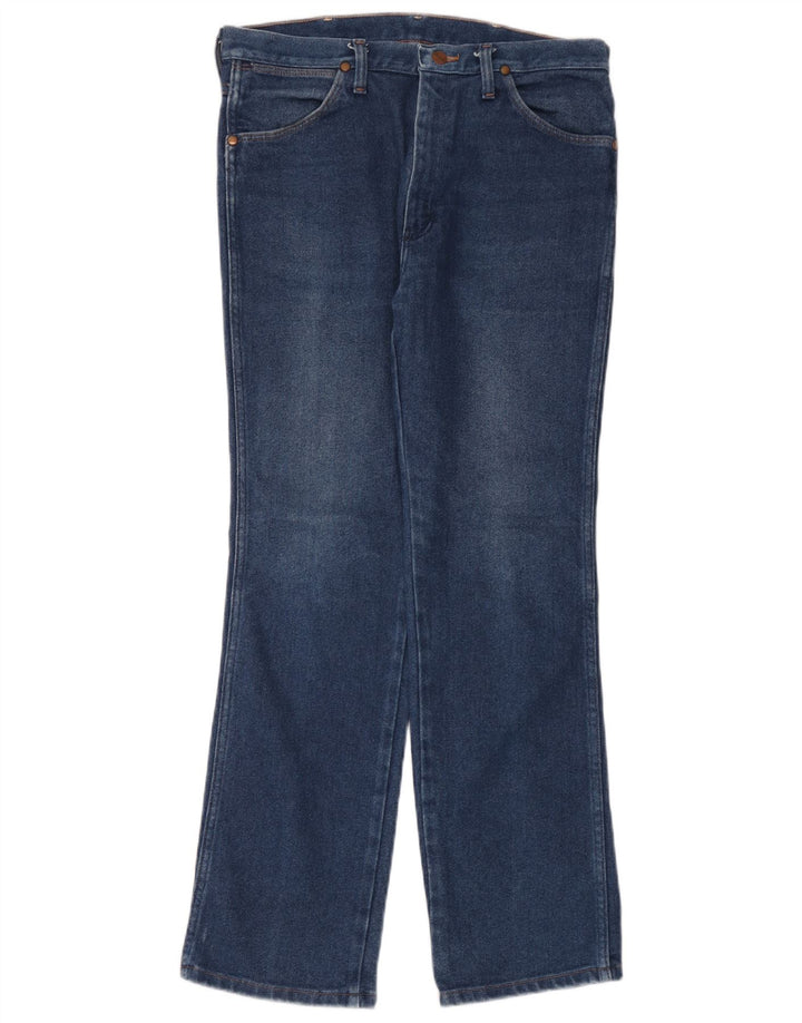 Vaqueros Wrangler Hombre Rectos W33 L30 Algodón Azul