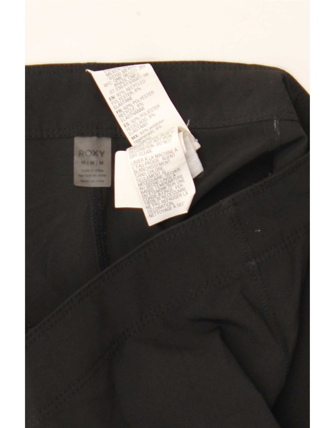 Bañador Roxy Mujer UK 44 Mediano Negro Poliéster