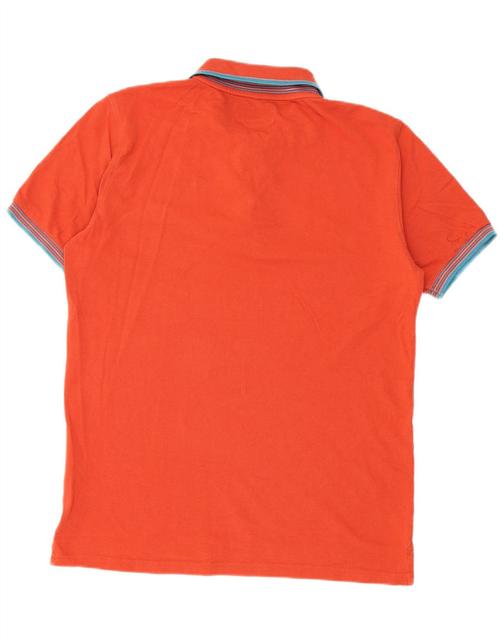Marlboro Classics Polo Hombre Naranja Mediano