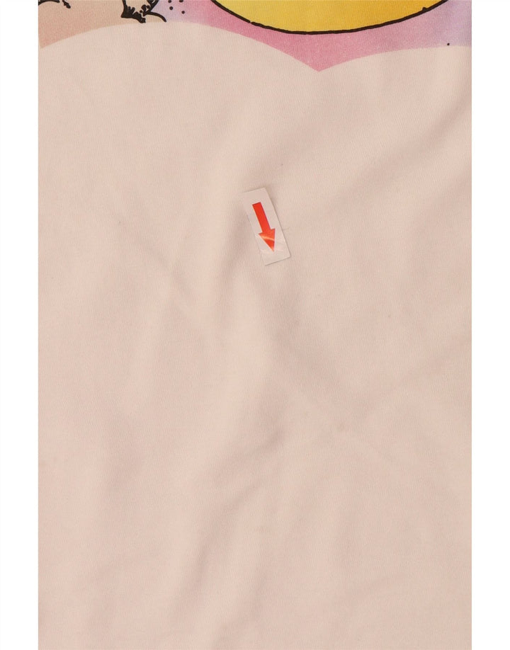 Levi's Camiseta gráfica para mujer Top UK 10 Small White