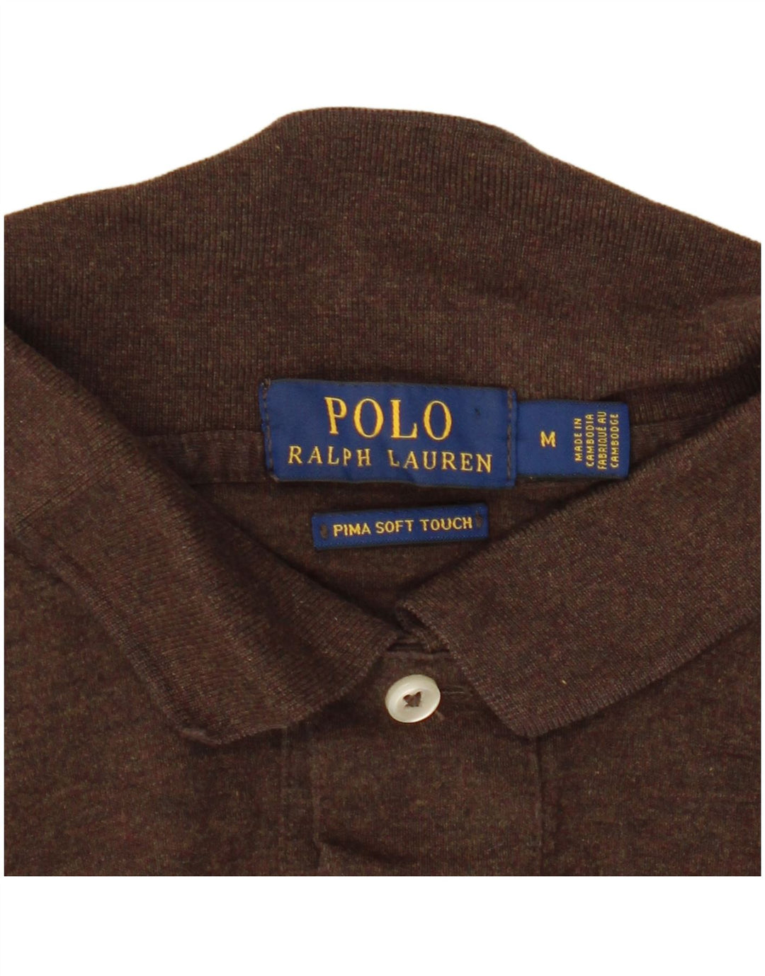 Polo Ralph Lauren Hombre Polo Marrón Medio