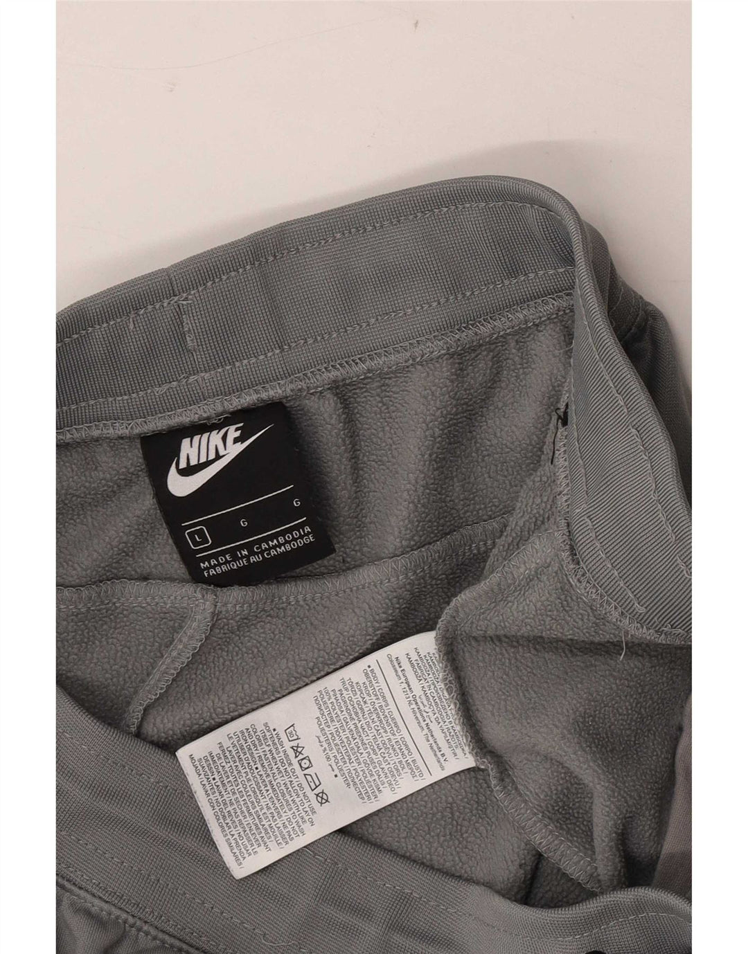 Nike Hombre Graphic Chándal Pantalones Joggers Grande Gris Poliéster