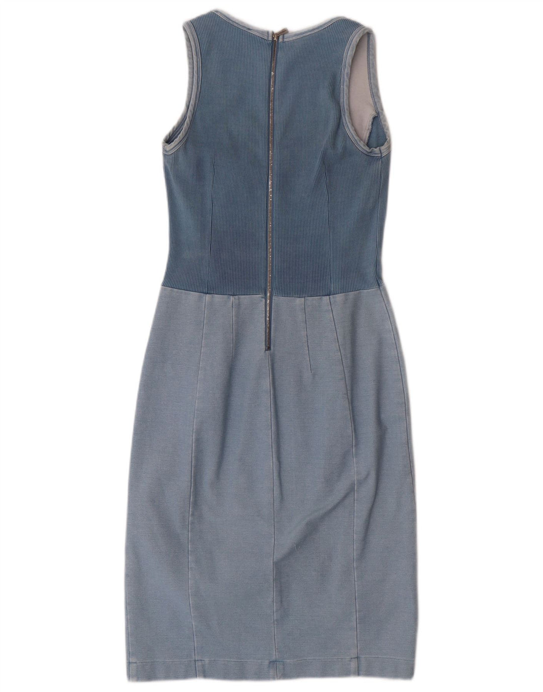 Vestido tubo Mujer Trussardi Jeans IT 42 Azul medio Colorblock