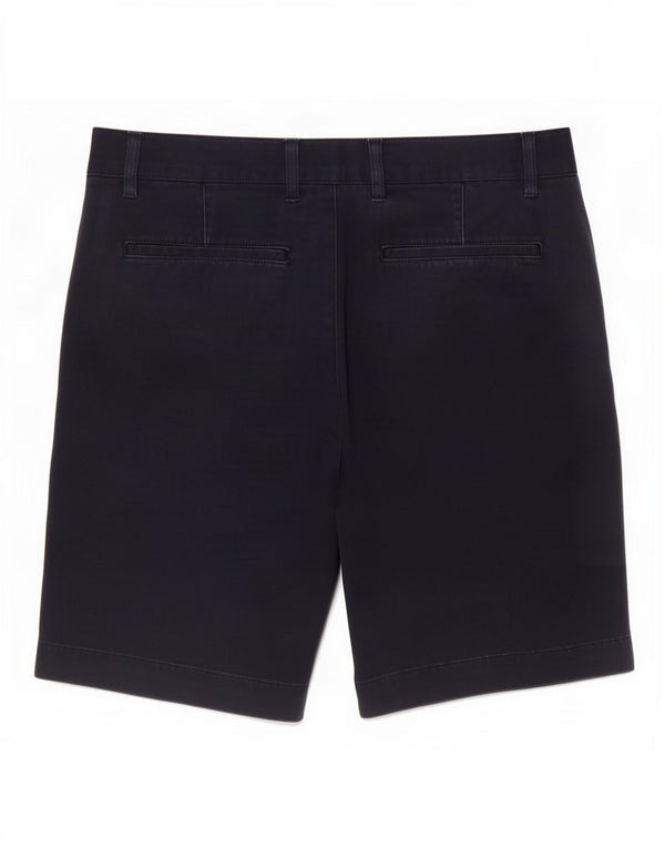 Lacoste Mens Slim Fit Chino Shorts Size 40 Medium W32 Navy Blue Cotton