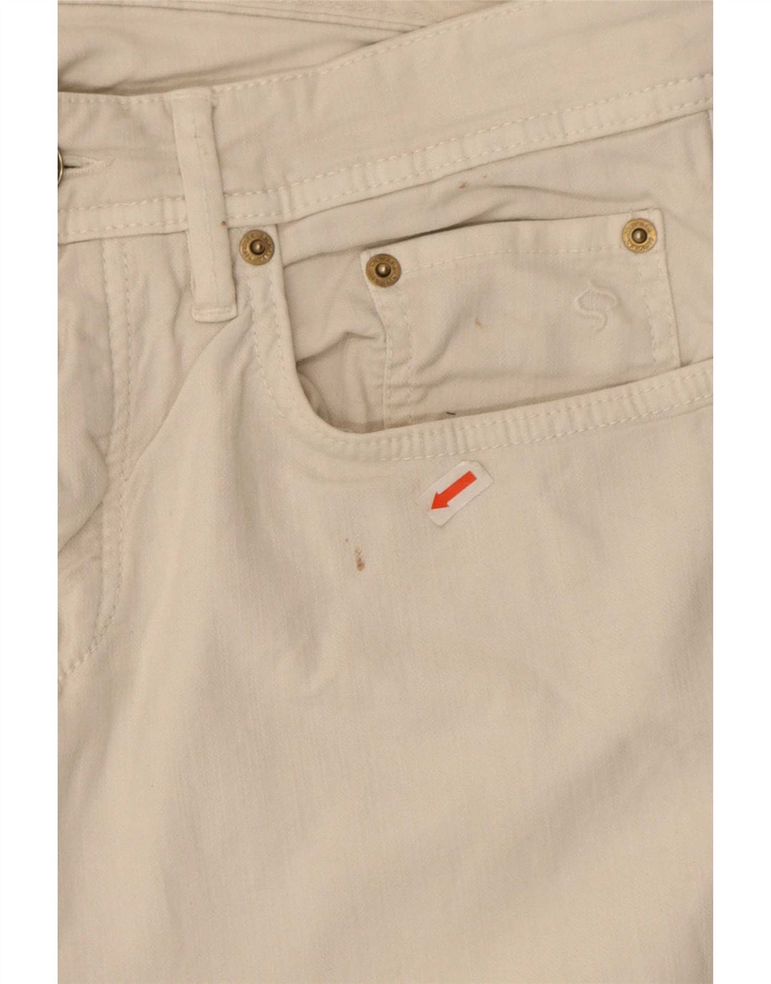 SIVIGLIA Vaqueros Slim Mujer W33 L33 Algodón Blanco