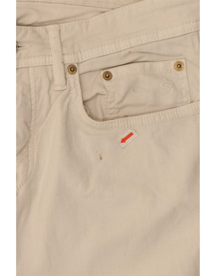 SIVIGLIA Vaqueros Slim Mujer W33 L33 Algodón Blanco