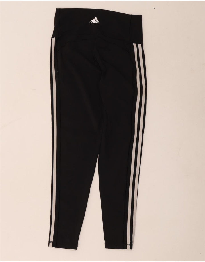 Adidas Leggings cortos para mujer Reino Unido 12/14 Mediano Negro