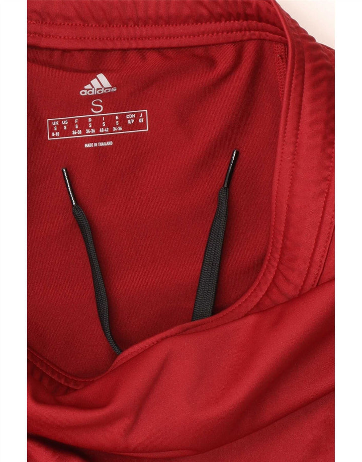 Adidas Mujer Aeroready Skort UK 8/10 Pequeño Poliéster Burdeos