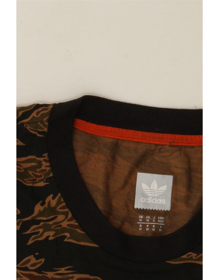 Camiseta ADIDAS Hombre Top Camuflaje Marrón Medio