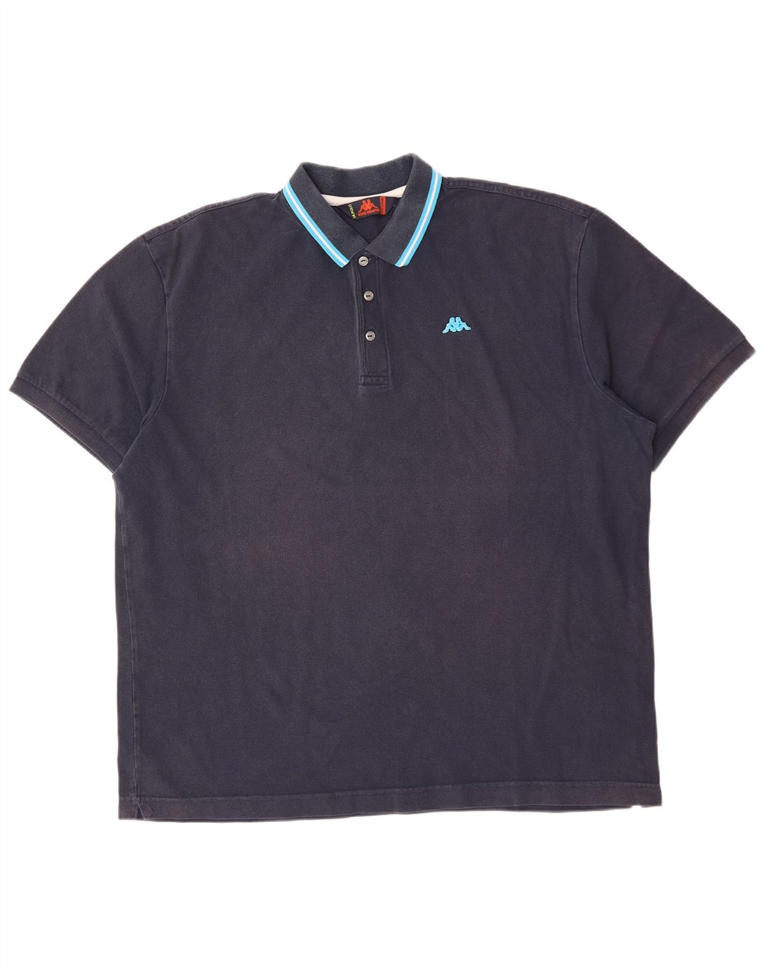 KAPPA Polo Hombre 2XL Azul Marino Algodón