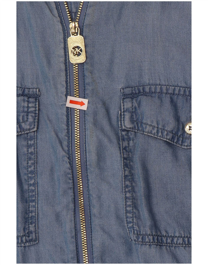 Michael Kors Camisa vaquera para mujer Reino Unido 44 Lyocell azul medio