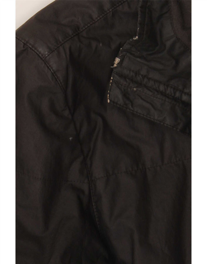The North Face Chaqueta bomber con forro para hombre Reino Unido 40 Grande Poliéster negro