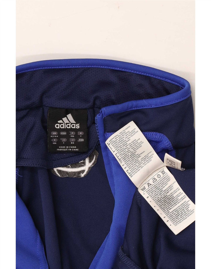 Adidas Mens Climacool Chándal Top Chaqueta Reino Unido 42/44 Grande Azul Marino
