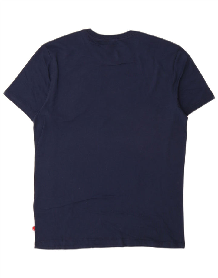 Levi's - Camiseta ajustada para hombre, talla grande, algodón azul marino