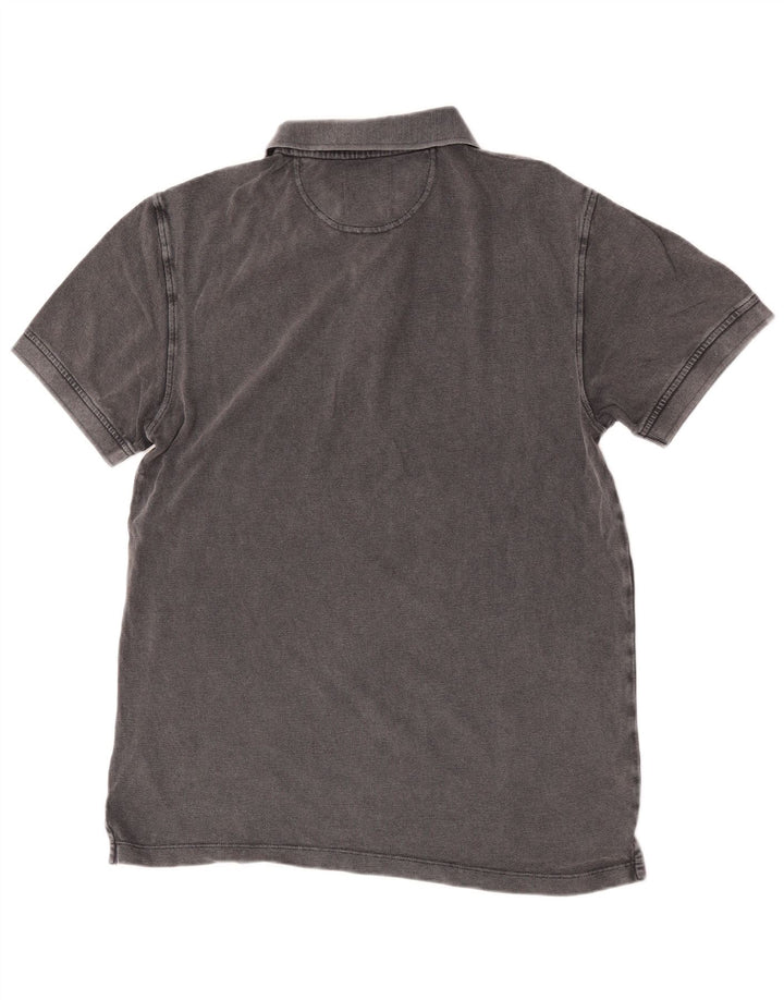 Polo de hombre White Stuff de algodón gris medio