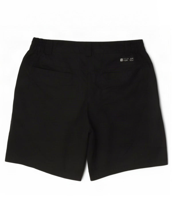 Pantalones cortos chinos para mujer Mountain Warehouse UK 12 Medium W32 Poliéster negro