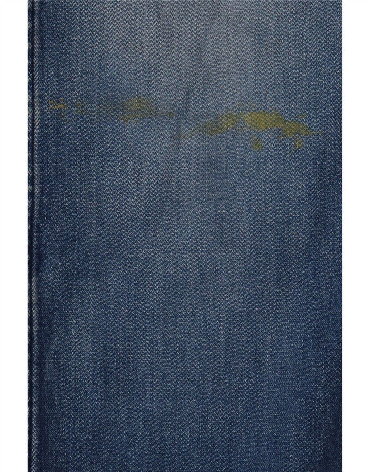 Vaqueros Wrangler Hombre Rectos W33 L32 Algodón Azul