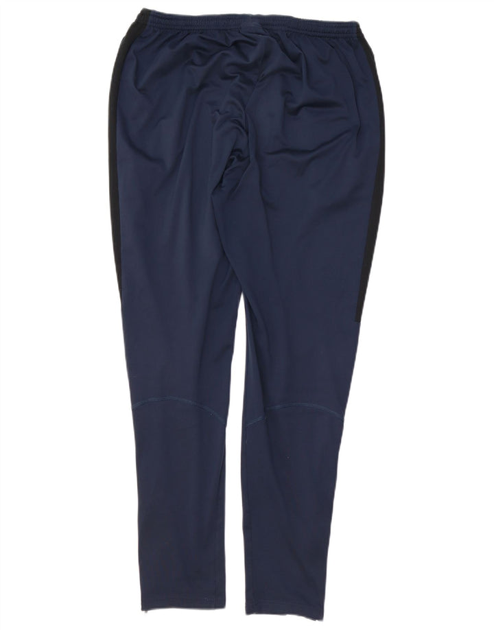 Nike - Pantalones de chándal Dri Fit para hombre, talla grande, poliéster, color azul marino