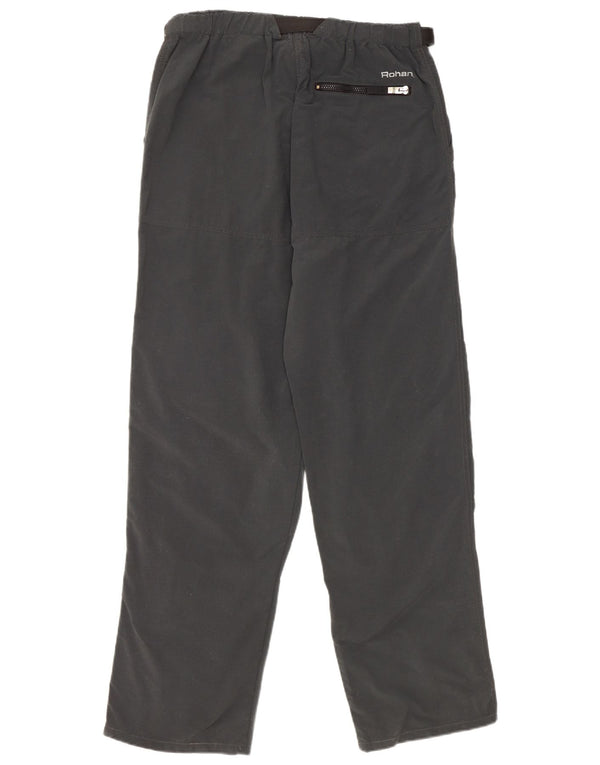 Rohan Hombre Pantalones Chinos Rectos Medium W32 L32 Gris