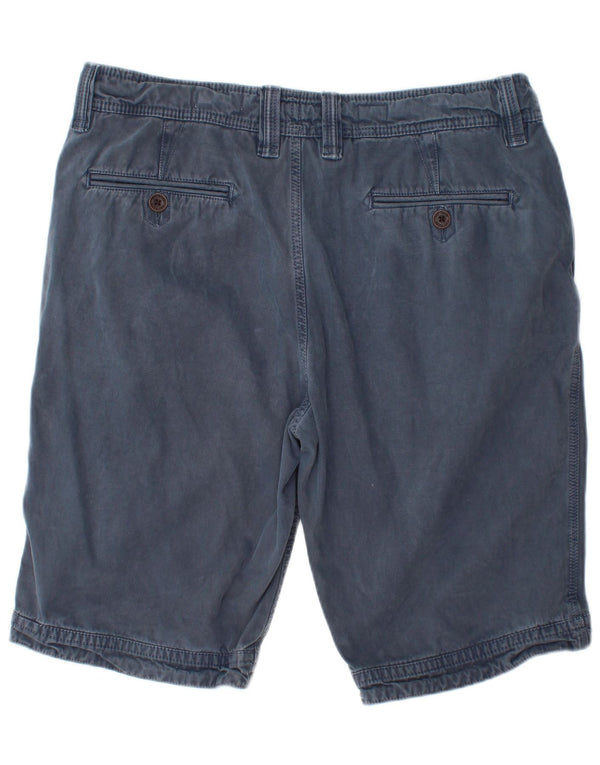 Pantalones cortos chinos para hombre Fat Face W36 Large Azul marino Algodón