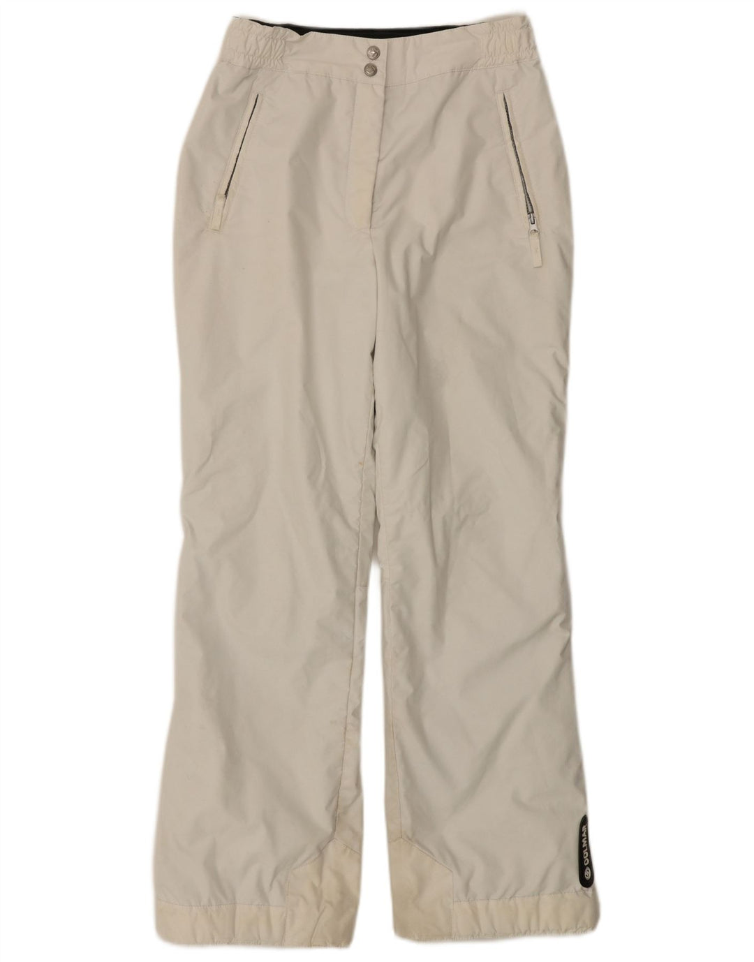 Pantalón De Esquí Colmar Mujer IT 44 Medium W28 L30 Poliéster Blanco