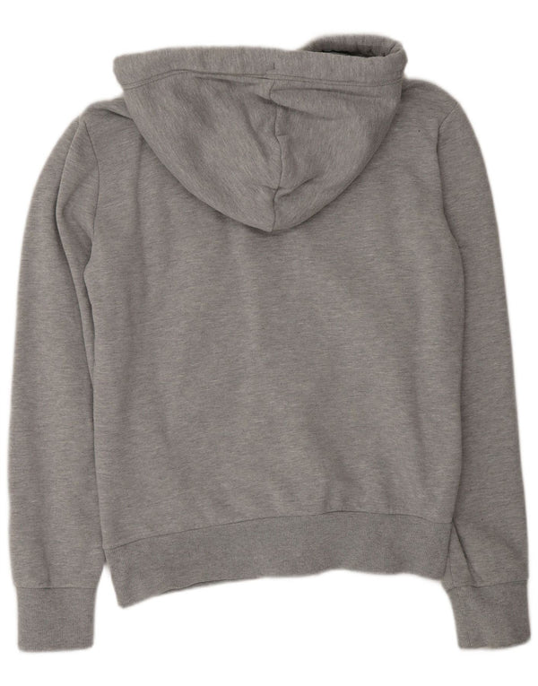 Superdry Hombre Sudadera Con Capucha Y Cremallera De Algodón Gris Medio