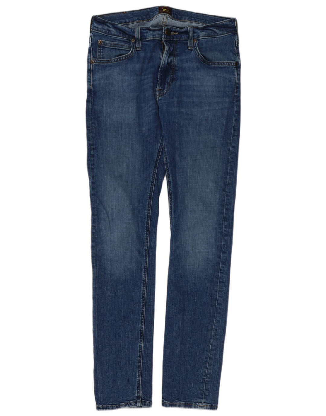 Vaqueros Lee Luke Slim para Hombre W31 L30 Algodón Azul