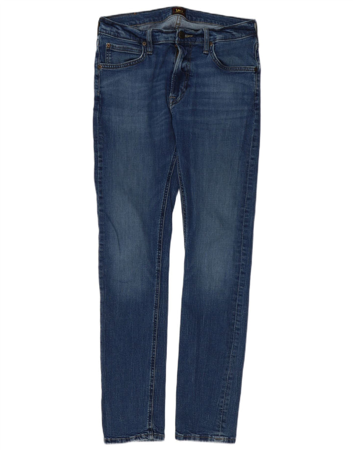 Vaqueros Lee Luke Slim para Hombre W31 L30 Algodón Azul