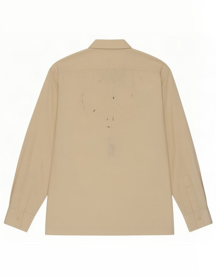 Camisa estampada Paul Smith de hombre de algodón floral blanco mediano