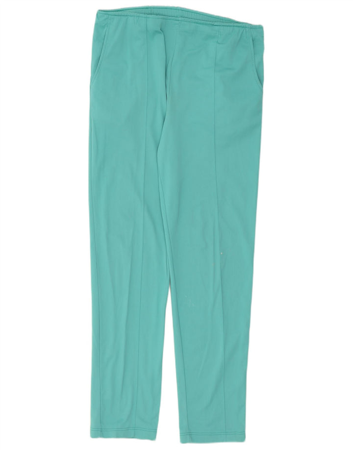 Vintage hombres pantalones de chándal grande turquesa