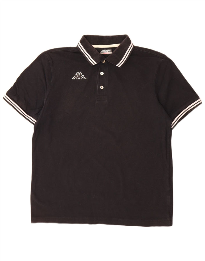 Kappa Polo Hombre Grande Rayas Negras
