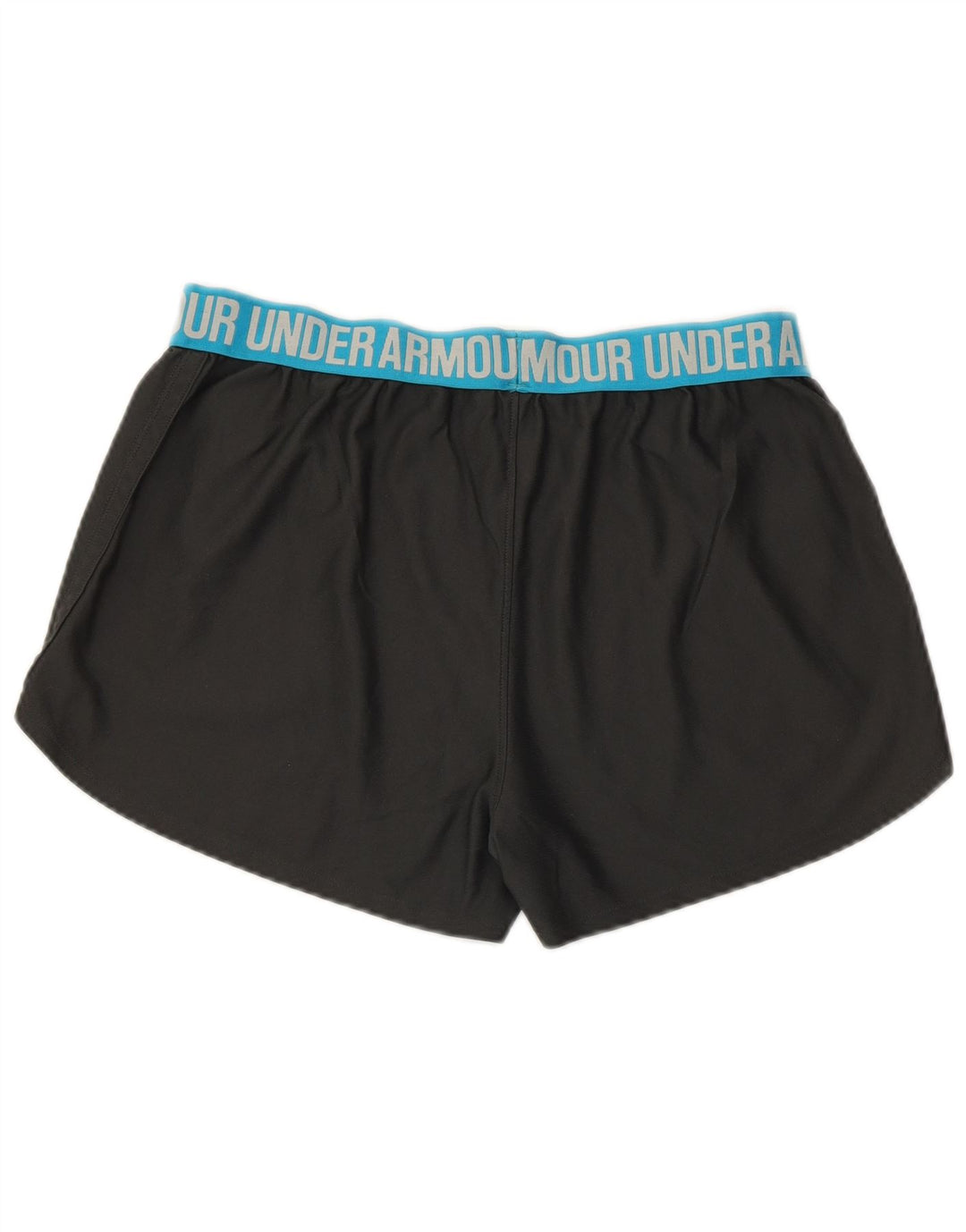 UNDER ARMOUR Pantalones cortos deportivos gráficos para mujer UK 14 Medium Black Colourblock