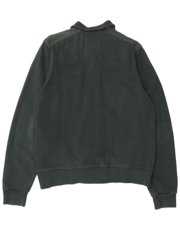 Timberland Hombre Chándal Top Chaqueta Grande Algodón Verde
