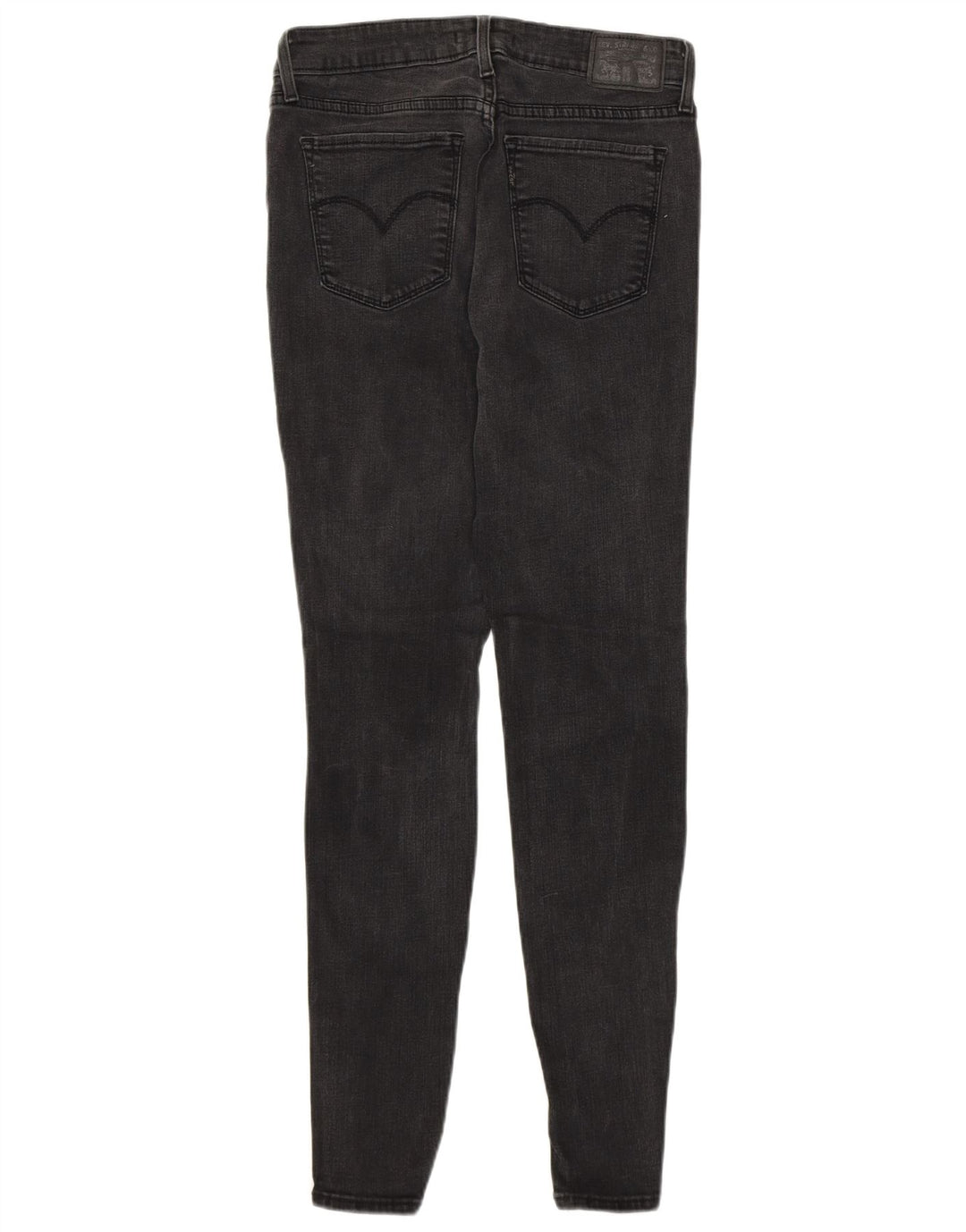 LEVI'S Jeans ajustados desgastados 711 para mujer W29 L30 Gris