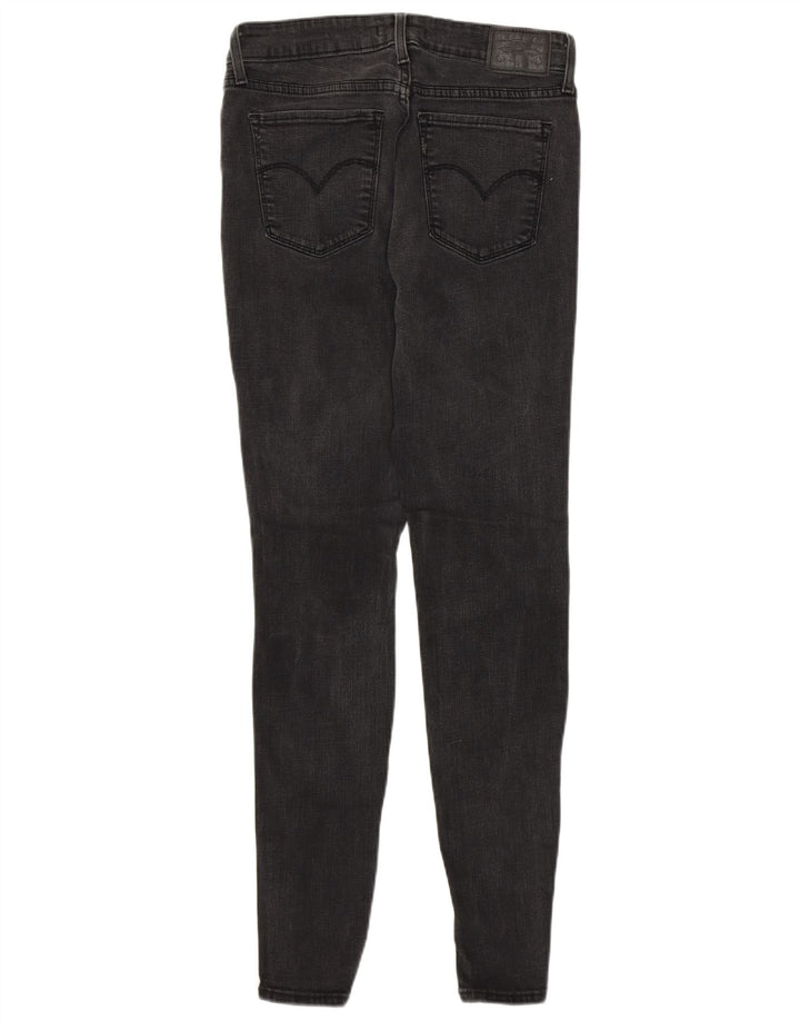 LEVI'S Jeans ajustados desgastados 711 para mujer W29 L30 Gris