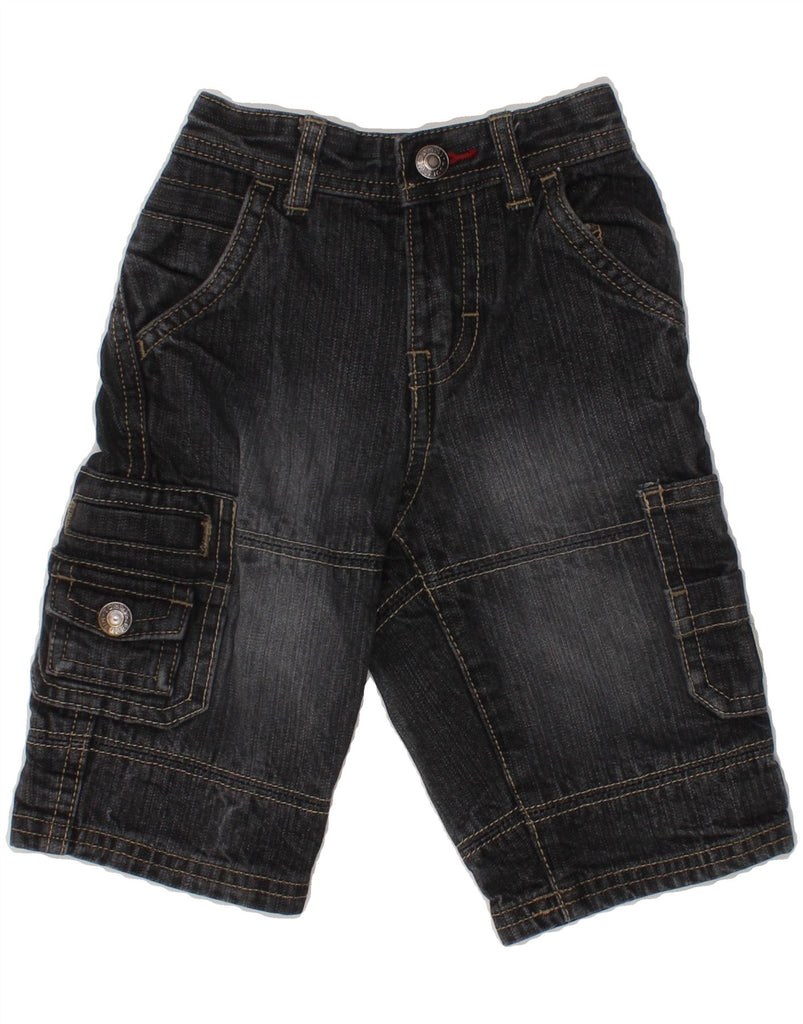 TOMMY HILFIGER Baby Boys Cargo Shorts 3-6 Months W16 Black Cotton Vintage Tommy Hilfiger and Second-Hand Tommy Hilfiger from Messina Hembry 