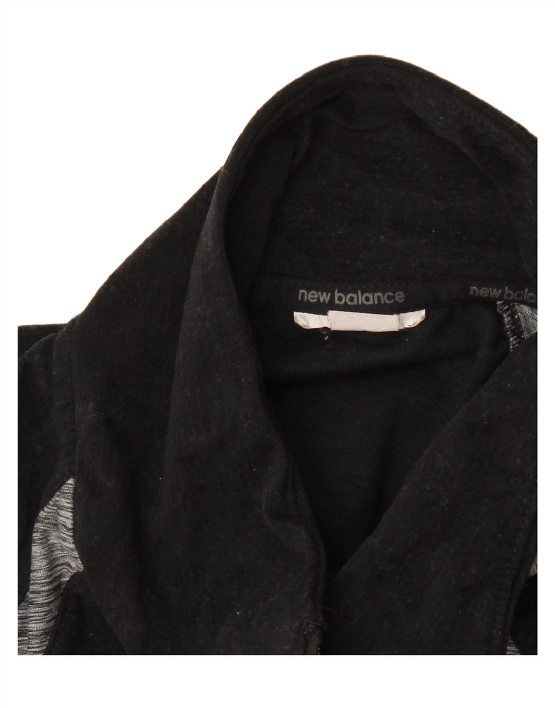 New Balance Chaqueta de chándal para mujer UK 40 Medium Black Colourblock